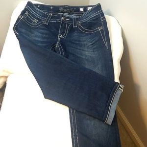 Miss Me Capri Blue jeans size 27